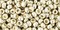 Toho 8/0 Round Japanese Seed Bead, #558PF, Galv Silver PermaFinish, 17 grams